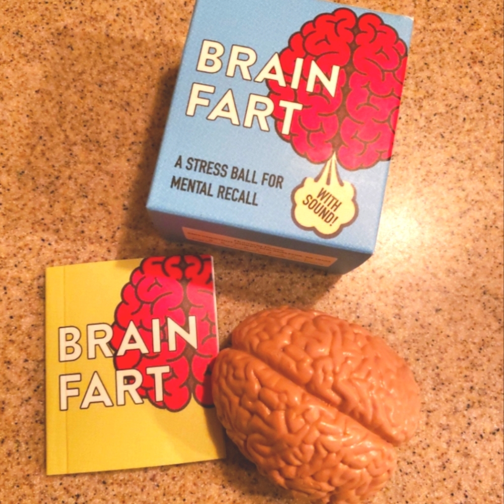 Brain Fart Stress Ball with Sound Toy